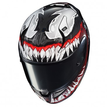 KASK HJC R-PHA-11 VENOM 2 BLACK/RED XXS