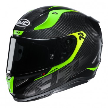 KASK HJC R-PHA-11 CARBON BLEER BLACK/GREEN XS