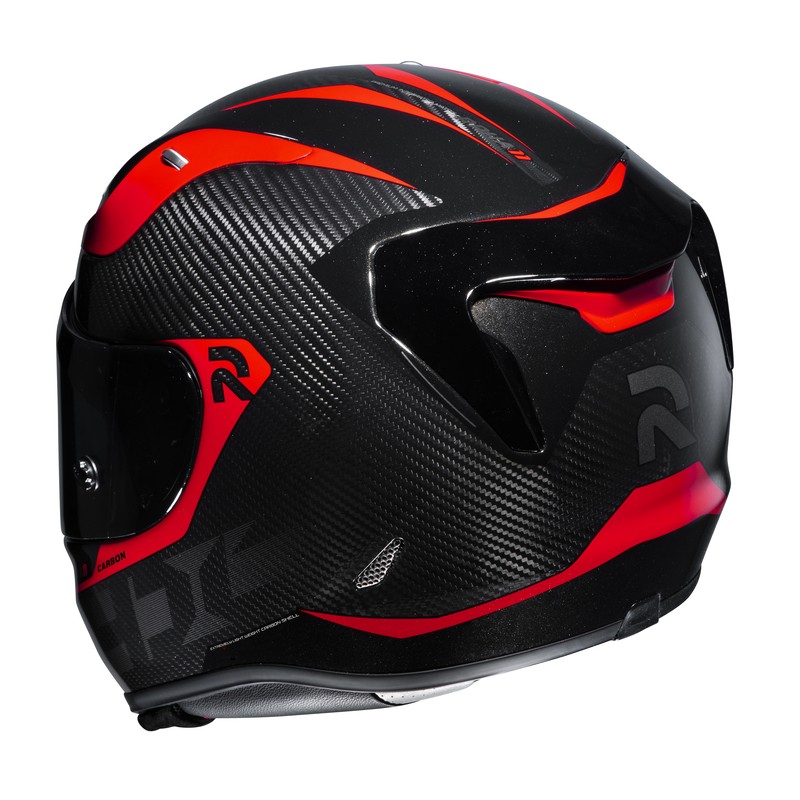 KASK HJC R-PHA-11 CARBON BLEER BLACK/RED XS