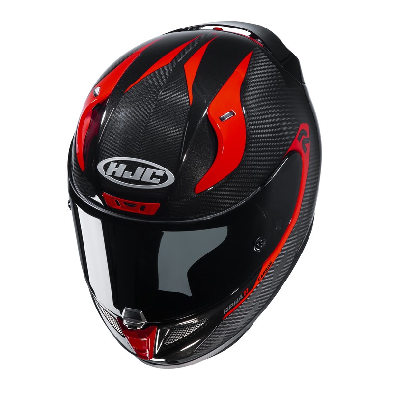 KASK HJC R-PHA-11 CARBON BLEER BLACK/RED XS