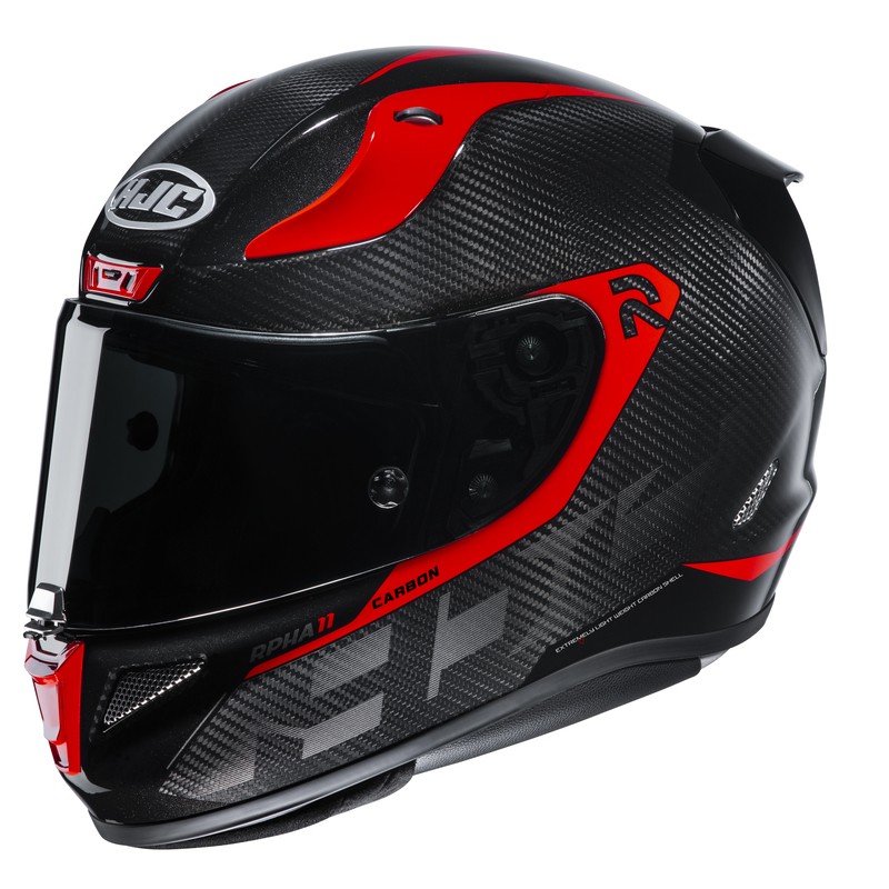 KASK HJC R-PHA-11 CARBON BLEER BLACK/RED L