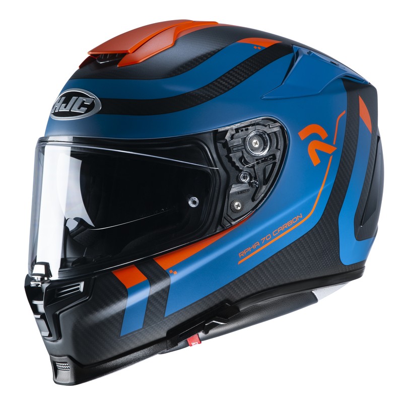 KASK HJC R-PHA-70 CARBON REPLE BLACK/BLUE/RED XS