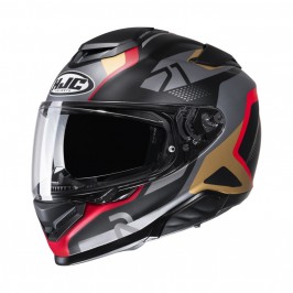 KASK HJC RPHA71 HAPEL BLACK/RED/BRONZE XS