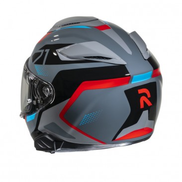 KASK HJC RPHA71 HAPEL GREY/RED S