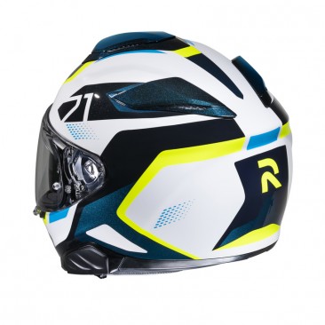 KASK HJC RPHA71 HAPEL BLUE/YELLOW XS