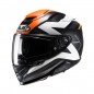 KASK HJC RPHA71 PINNA WHITE/ORANGE S