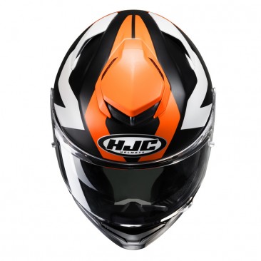 KASK HJC RPHA71 PINNA WHITE/ORANGE S