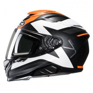 KASK HJC RPHA71 PINNA WHITE/ORANGE S