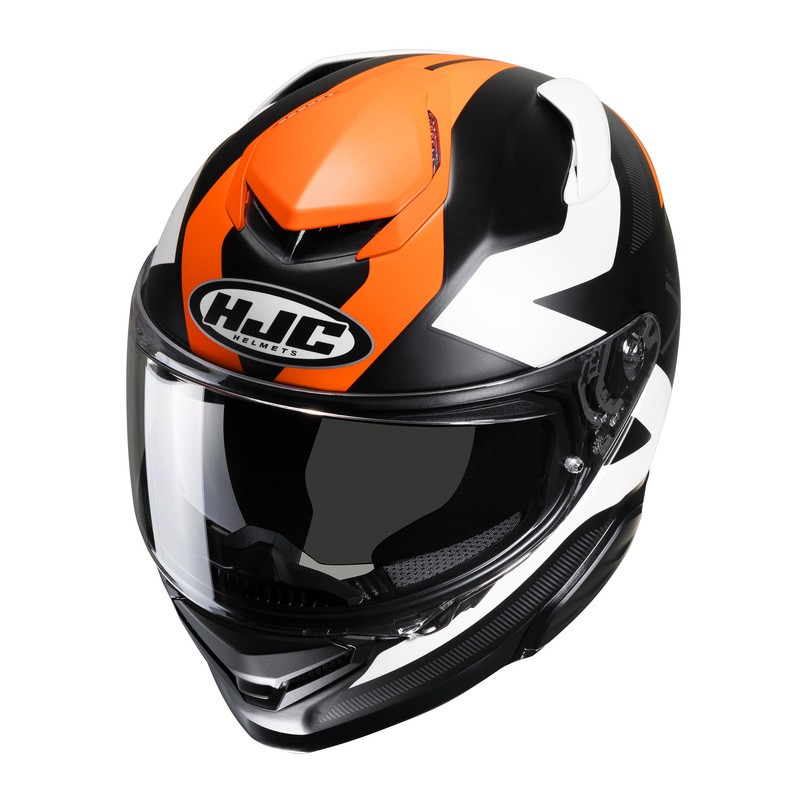 KASK HJC RPHA71 PINNA WHITE/ORANGE S