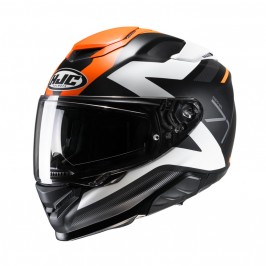 KASK HJC RPHA71 PINNA WHITE/ORANGE M