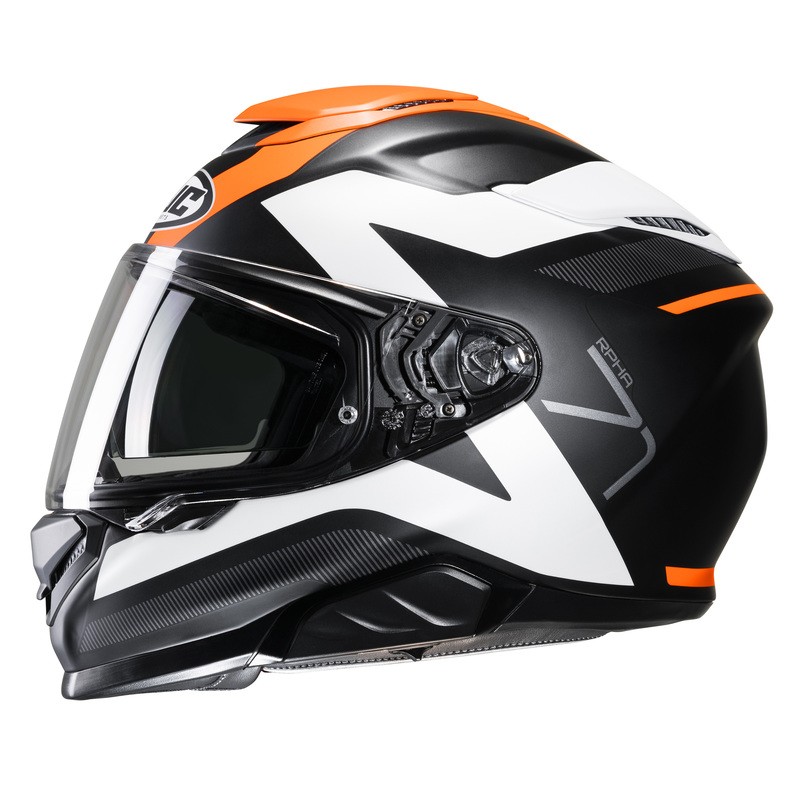 KASK HJC RPHA71 PINNA WHITE/ORANGE XXL