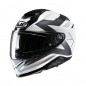 KASK HJC RPHA71 PINNA WHITE/BLACK XXL