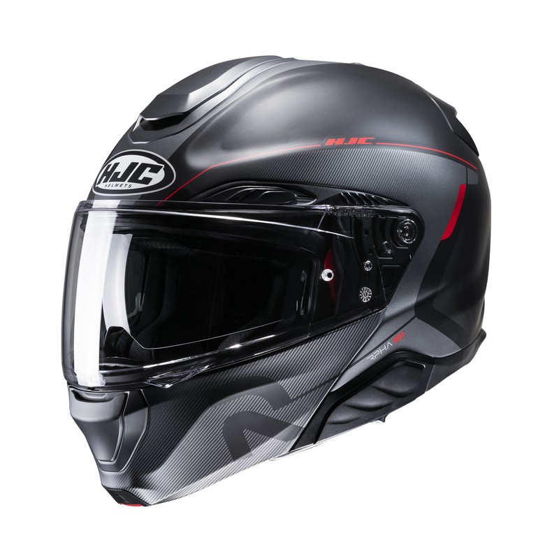 KASK HJC RPHA91 COMBUST BLACK/RED S