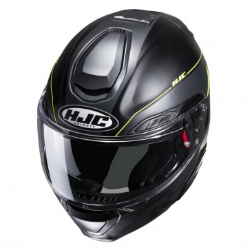 KASK HJC RPHA91 COMBUST BLACK/YELLOW XS