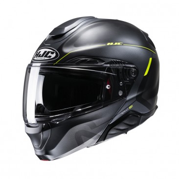 KASK HJC RPHA91 COMBUST BLACK/YELLOW XS