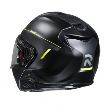 KASK HJC RPHA91 COMBUST BLACK/YELLOW XS