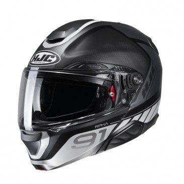 KASK HJC RPHA91 RAFINO BLACK/GREY XS