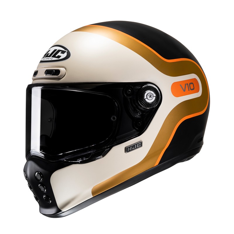 KASK HJC V10 GRAPE BLACK/BRONZE XS