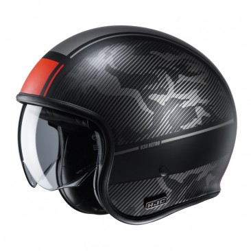 KASK HJC V30 ALPI BLACK/RED XXL