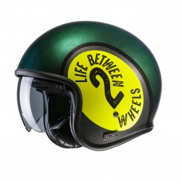 KASK HJC V30 HARVEY GREEN/YELLOW M