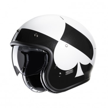 KASK HJC V31 KUZ BLACK/WHITE XS