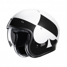 KASK HJC V31 KUZ BLACK/WHITE XL