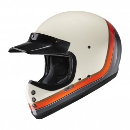 KASK HJC V60 SCOBY WHITE/ORANGE/GREY XS