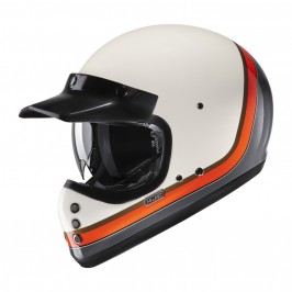 KASK HJC V60 SCOBY WHITE/ORANGE/GREY S