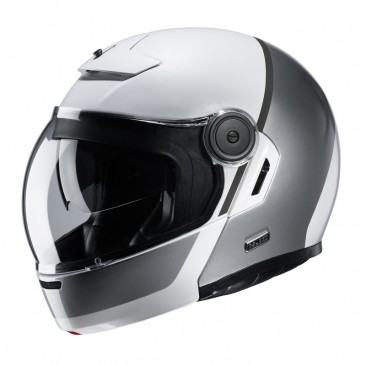 KASK HJC V90 MOBIX SILVER/WHITE M