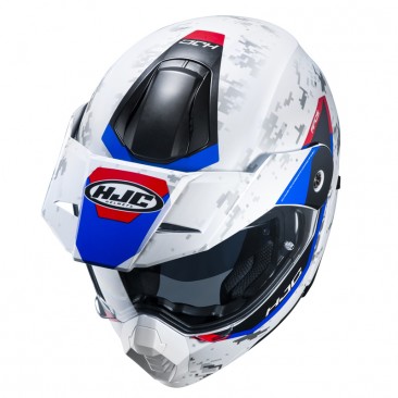 KASK HJC C80 BULT WHITE/RED/BLUE S