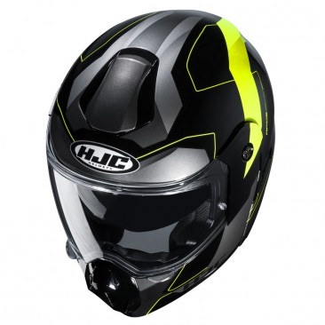 KASK HJC C80 ROX BLACK/YELLOW S