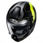 KASK HJC C80 ROX BLACK/YELLOW S