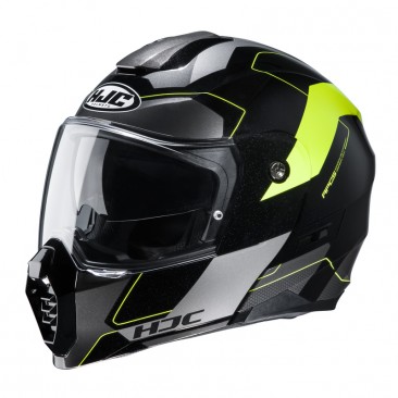 KASK HJC C80 ROX BLACK/YELLOW M