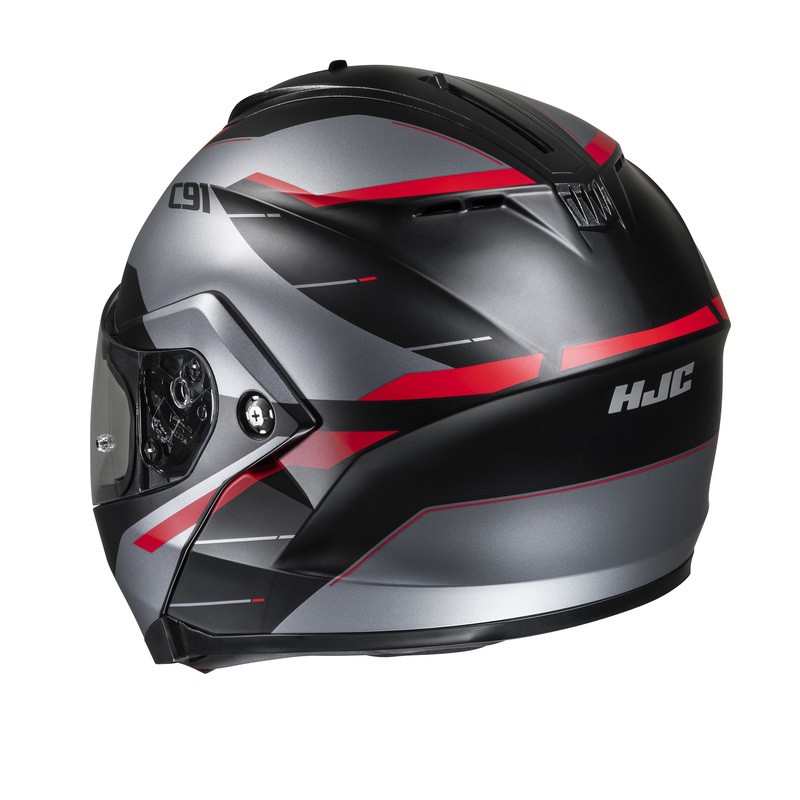 KASK HJC C91 KARAN GREY/RED L