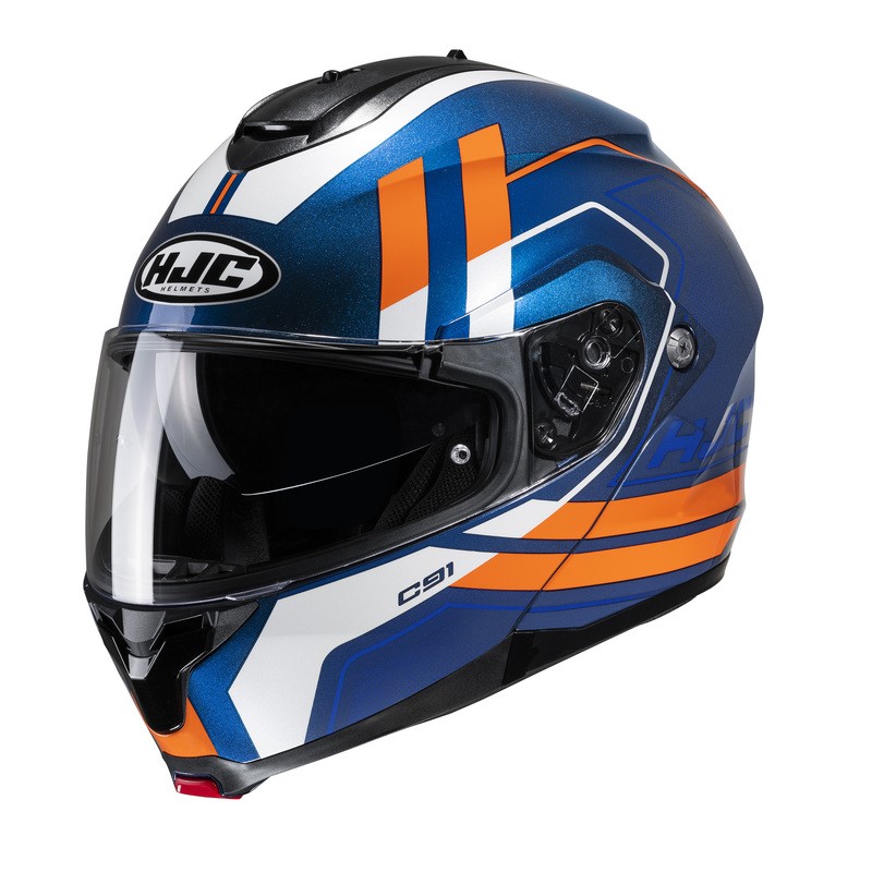 KASK HJC C91 OCTO BLUE/ORANGE M