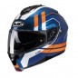 KASK HJC C91 OCTO BLUE/ORANGE L