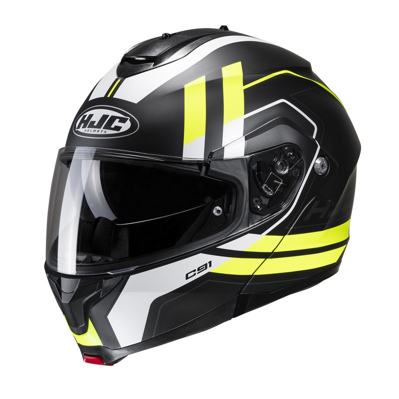 KASK HJC C91 OCTO BLACK/YELLOW XL