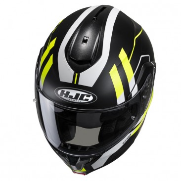 KASK HJC C91 OCTO BLACK/YELLOW XL