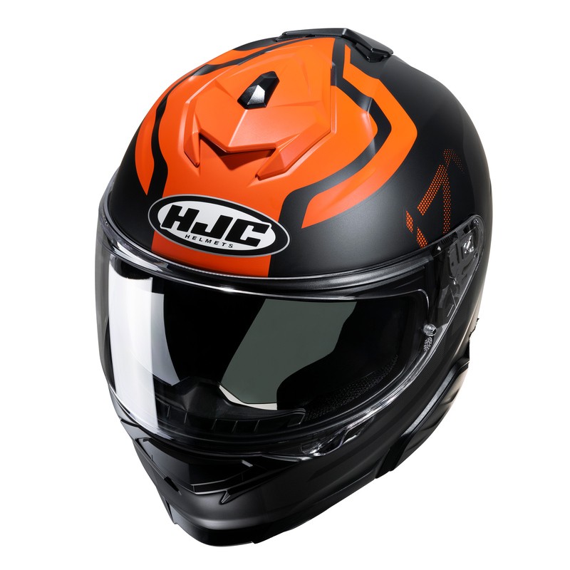 KASK HJC I71 ENTA BLACK/ORANGE S