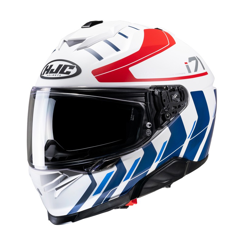 KASK HJC I71 SIMO WHITE/RED/BLUE S