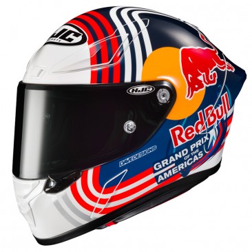 KASK HJC RPHA1 RED BULL AUSTIN GP WHITE/BLUE/RED S