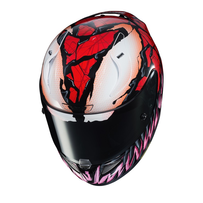 KASK HJC R-PHA-11 CARNAGE MARVEL RED/BLACK S