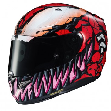 KASK HJC R-PHA-11 CARNAGE MARVEL RED/BLACK S