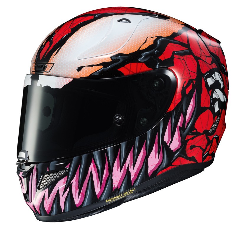 KASK HJC R-PHA-11 CARNAGE MARVEL RED/BLACK L