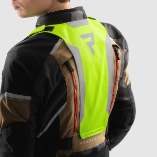 KURTKA MOTOCYKLOWA TEKSTYLNA REBELHORN HARDY 3.0 DESERT GREY RED 6XL