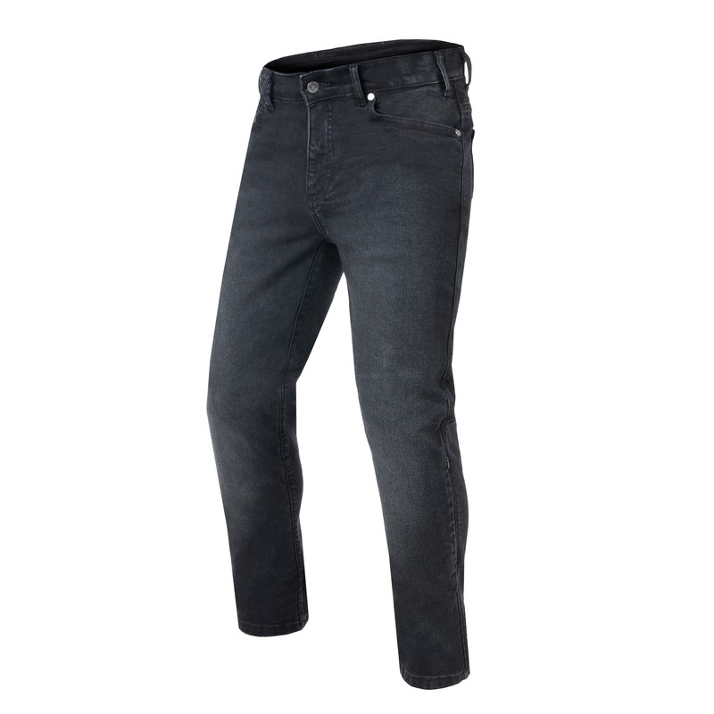 SPODNIE JEANS REBELHORN CLASSIC III REGULAR FIT WASHED BLACK W30L32