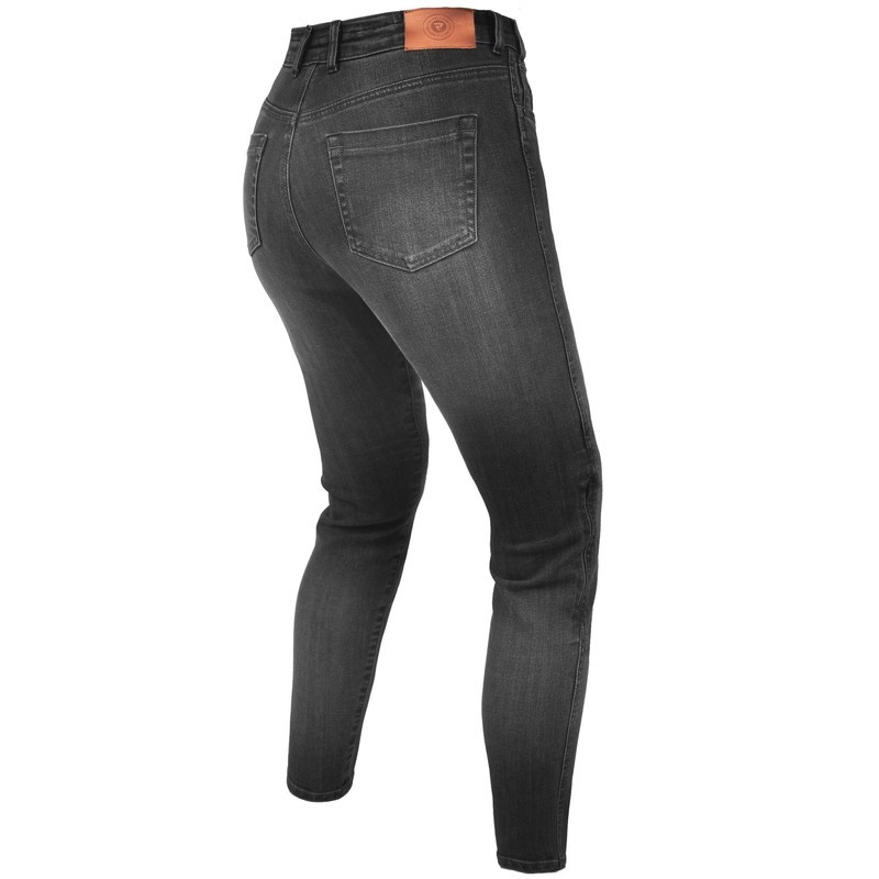 SPODNIE JEANS REBELHORN CLASSIC III LADY SLIM FIT WASHED BLACK W32L32