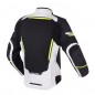 KURTKA TEKSTYLNA REBELHORN FLUX BLACK/ICE/FLO YELLOW 3XL