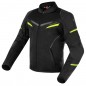 KURTKA TEKSTYLNA REBELHORN FLUX BLACK/FLO YELLOW S