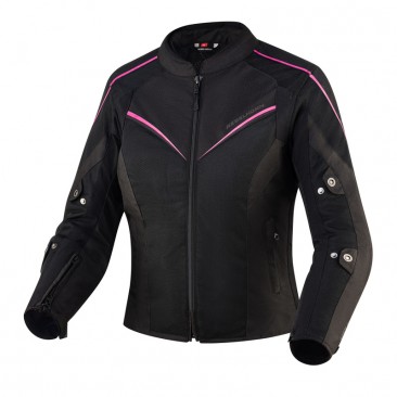 KURTKA TEKSTYLNA REBELHORN HIFLOW IV LADY BLACK/FLO PINK DXS